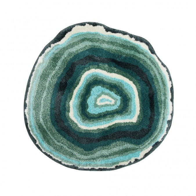 Graccioza Green Agate Bath Rug