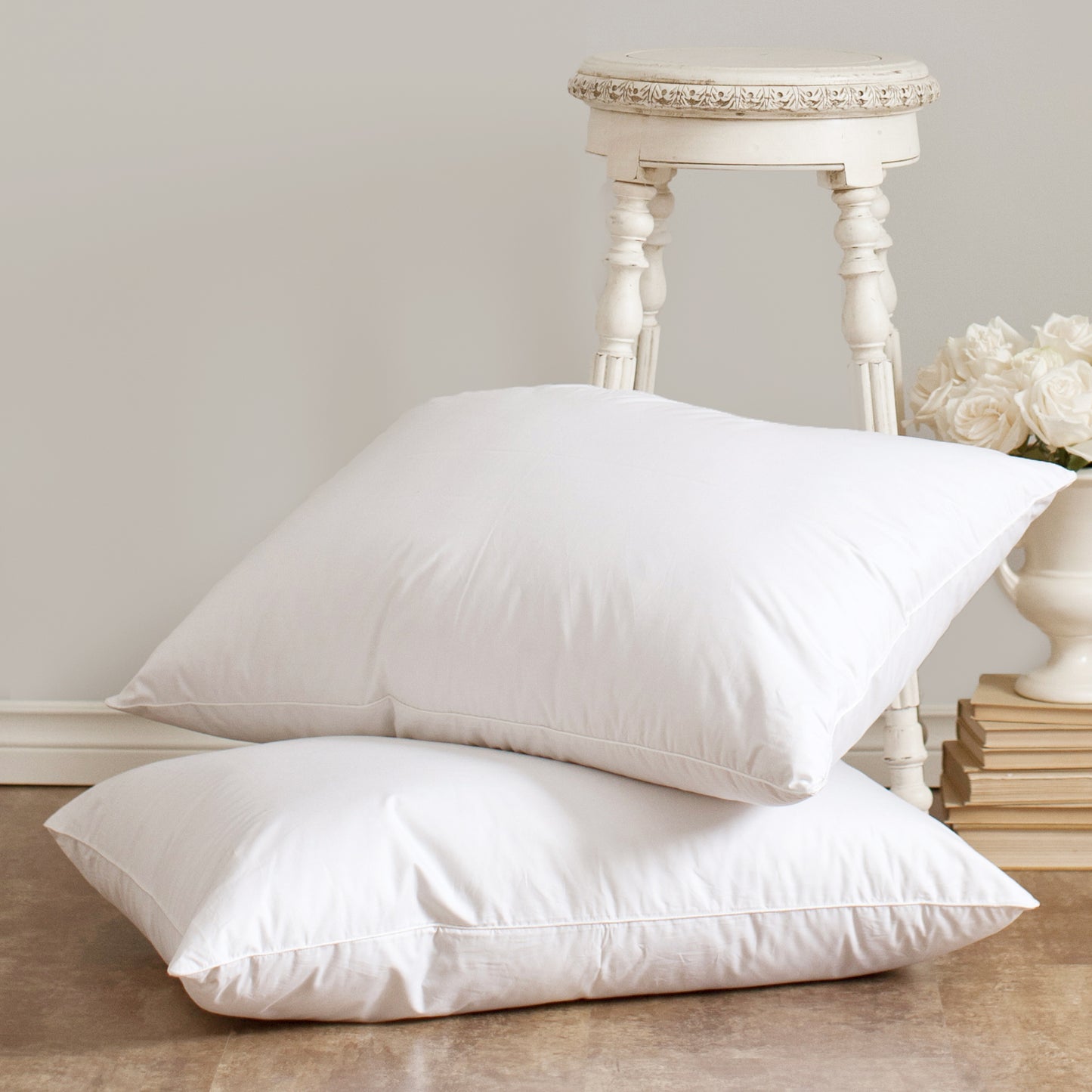 St.Geneve Heirloom White Goose Down Pillow