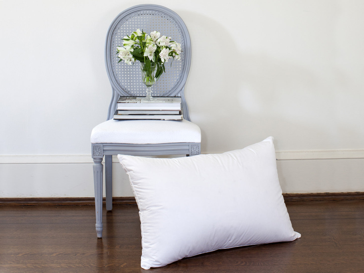 St. Geneve Ziegler Polish White Goose Down Pillows